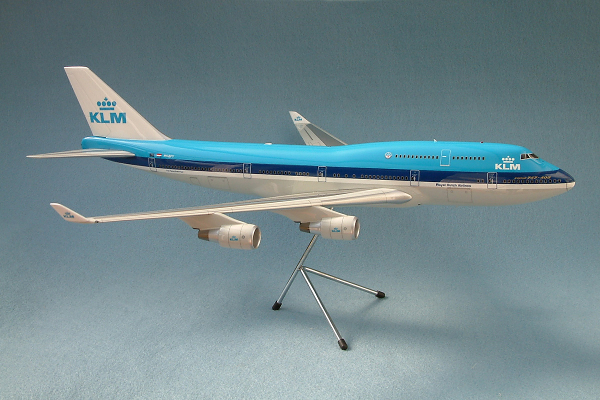 Conquest Models 1/100 KLM Boeing 747-400